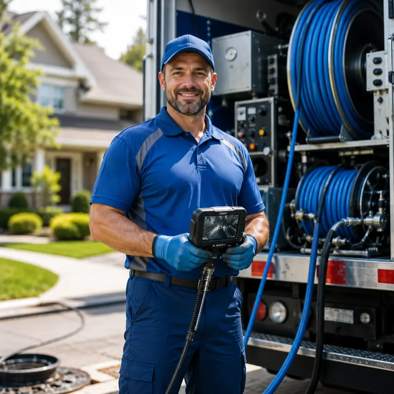 Local outdoor drain cleaning specialists in Houghton, IA